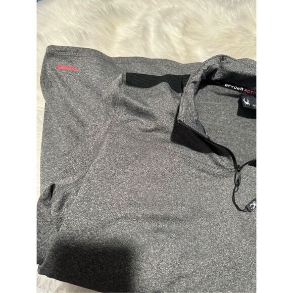 Spyder NWOT gray pullover sweater shirt L - Picture 5 of 8